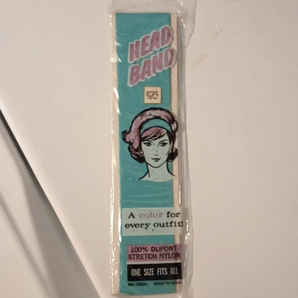 Vintage Head band 1960 Retro Chic
